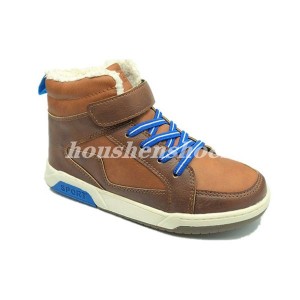 OEM Customized Children Mesh Running Shoes -
 Skateboard shoes-kids shoes-hight cut 07 – Houshen