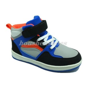 Factory best selling Casual Men Single Shoes -
 Skateboard shoes kids shoes hight cut 17 – Houshen
